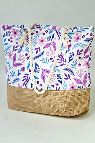 REMSA Τσάντα παραλίας με σχέδιο RÇ-P-01 Flower