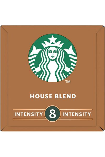 Starbucks Starbucks House Blend Lungo Espresso Capsules, 57g, Pods (10 Capsules)