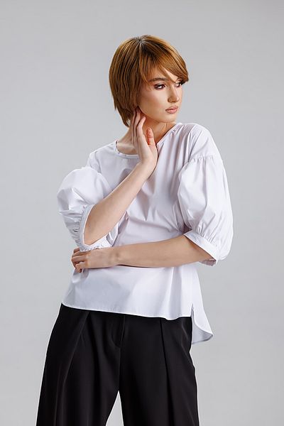 RVL Bluza cu maneca incretita