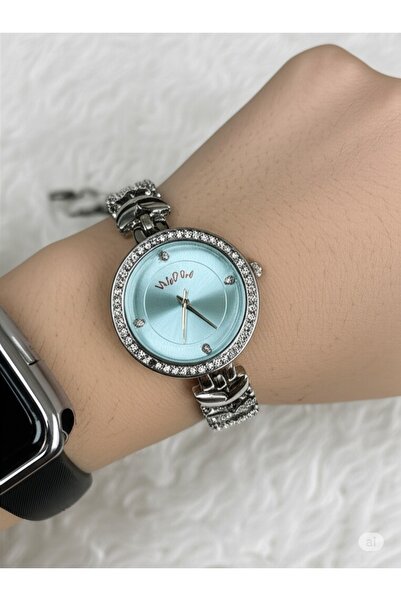 FAMEMUS ACCESSORY Steel Silver Clock