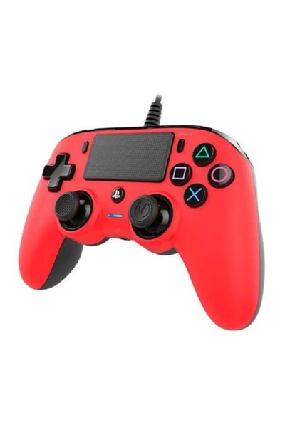 Nacon Wired Compact Controller For PlayStation 4 Red
