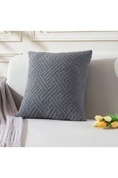uzhanem husă de pernă personalizată Design Punch Poncho Model Husă de pernă decorativă 43cm x 43cm 1buc