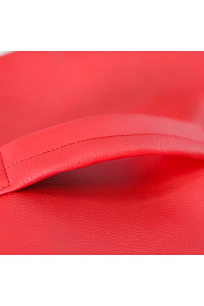 Danube Home Oxford Bean Bag - Red - 80x110 cm - Comfortable PVC Fabric & Foam Seating - 1 Year Warranty