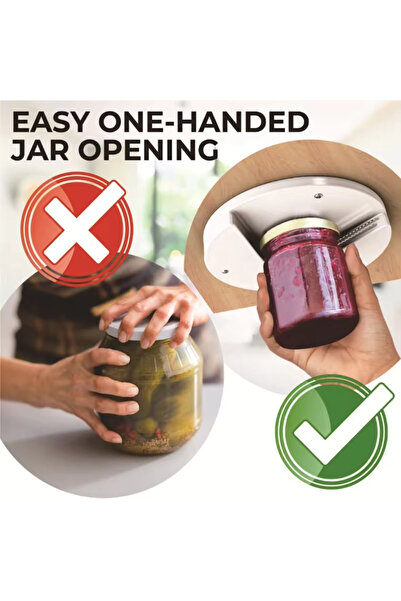 Generic Jar Opener for Seniors, Easy Grip, Arthritis jar opener, Kitchen Gadgets for Home Assistance