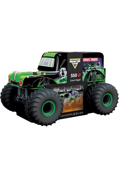 Eurographics أحجية من علبة معدنية، ٥٥٠ قطعة، حفار قبور مونستر جام، ٨٥٥١-٥٩٤٣