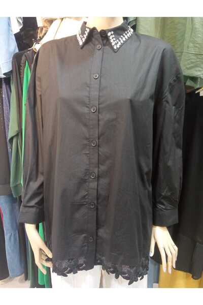 MODA Eteği Dantelli Tunik