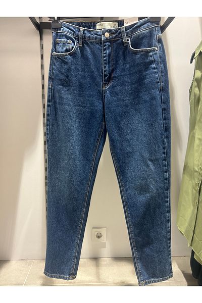 KAROL 24526 Women's Denim Mom Jeans