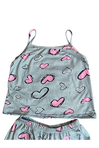 KapadokyaButik Pyjamas Set with String Shorts