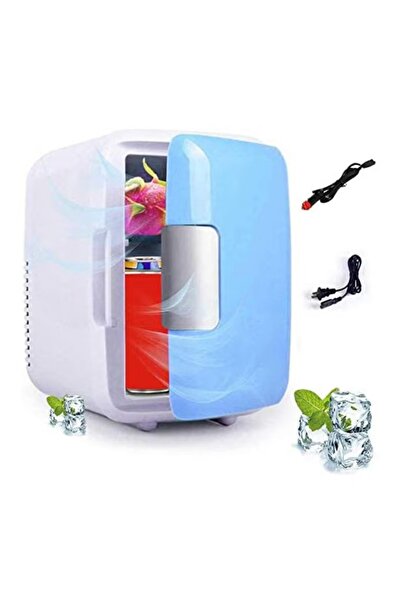 DLC ثلاجة صغيرة محمولة للتبريد والتدفئة سعة 4 لتر