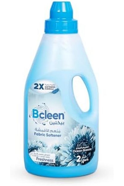 Bcleen منعم الأقمشة - برائحة نسيم المحيط، تركيبة تنعيم مضاعفة، انتعاش يدوم طويلاً، لطيف على البشرة