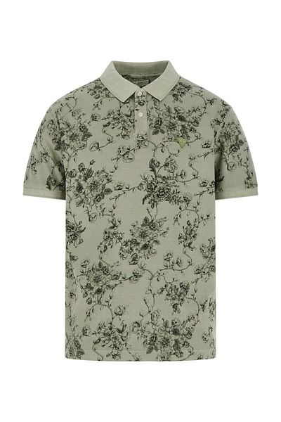 Guess Ss Aop Overdye Polo