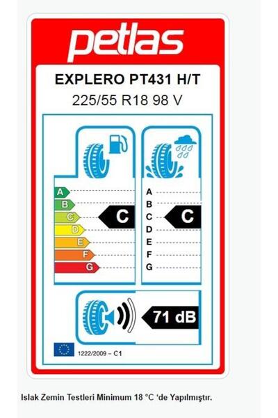 Petlas 225/55R18 TL 98V EXPLERO H/T PT431