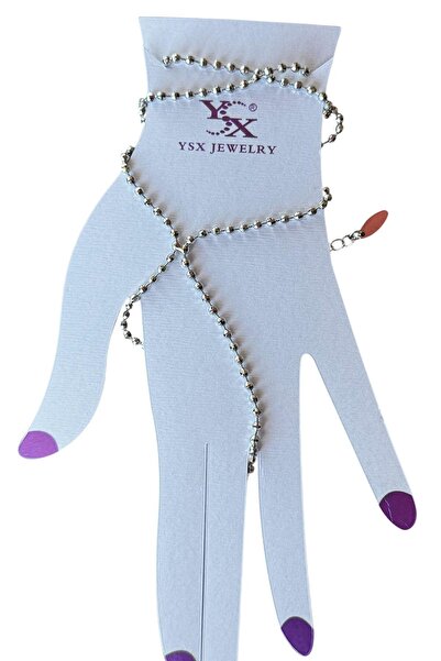 TAKIŞTIR Silver Color Ball Detailed Ysx Şahmeran