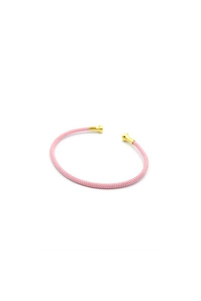 Royaleks Straw pndr bracelet - pink