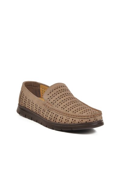 AYK'S Sand Nubuck Genuine Leather Gel Sole Men's Casual Shoes 005 m