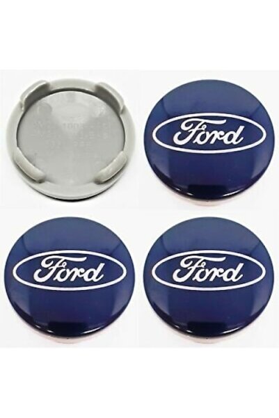 OEM Set 4 capace de jantă, 54 mm, compatibile cu jantele din aliaj Ford