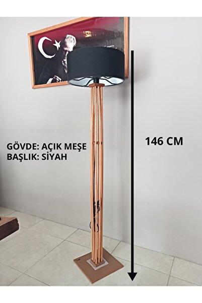 Balsa Dekor AHŞAP LAMBADER, KÖŞE AYDINLATMA