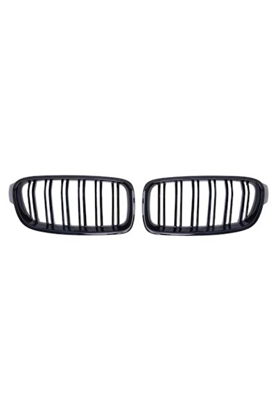 MAF Διπλά πλέγματα συμβατά με BMW F30 F31, μαύρα, τύπου M3 2012+