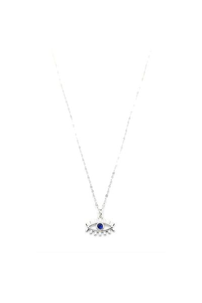 SepetBudur Eye Necklace - Silver