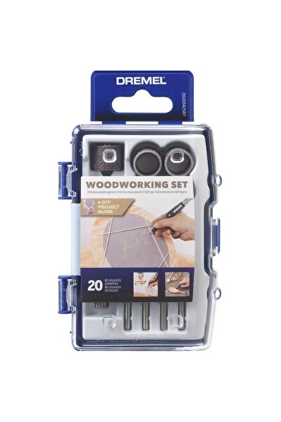 Dremel 681 Ahşap İşleme Seti 20 Parça