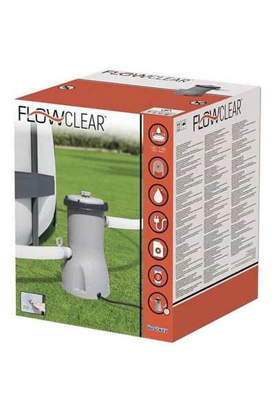 BESTWAY مضخة فلتر Flowclear سعة 800 جالون