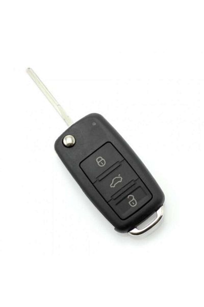 HID Carcasa cheie - VW Touareg lama tip briceag, 3 butoane