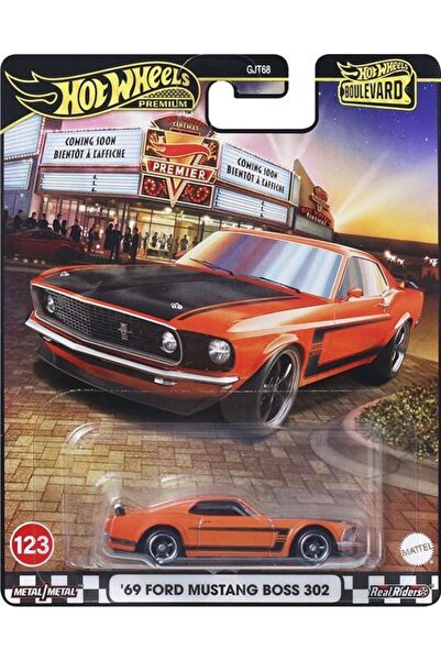 HOT WHEELS Premium '69 Ford Mustang Boss 302 Gjt68 Jbl20
