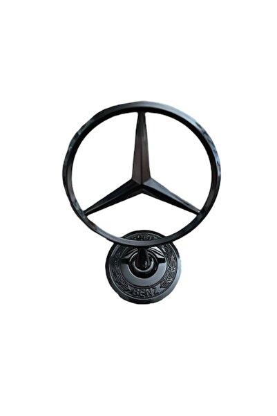 MAF Emblemă Mercedes Star pe capotă, culoare negru mat