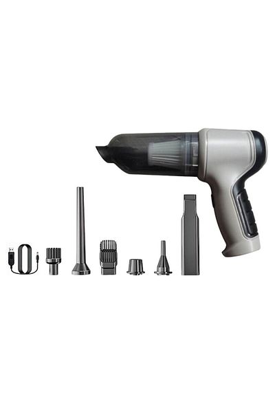OEM Aspirator auto portabil HL-119B cu baterie litiu 4000mAh, fără fir, aspirator și suflare umedă/uscată