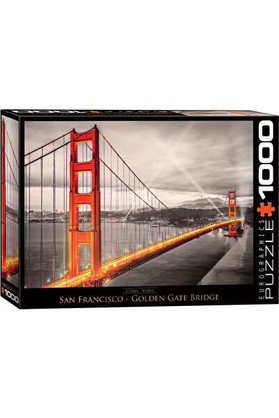 Eurographics لغز جسر البوابة الذهبية في سان فرانسيسكو (1000 قطعة) 6000-0663
