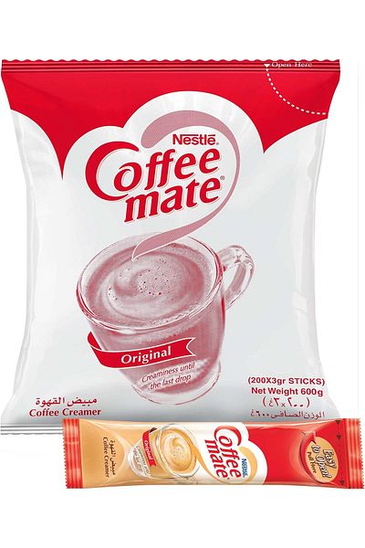 Nestle Nestle Coffee-Mate Original Coffee Creamer adds a rich, creamy, and smooth touch to your cup of coffee. Convenient size.