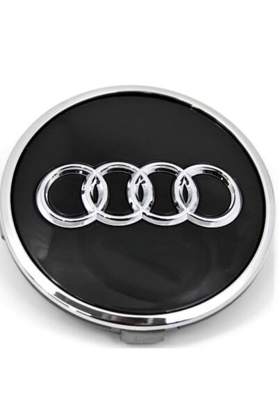 Audi Capac Janta 61mm Negru Chrome