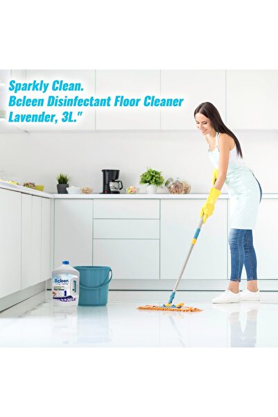 Bcleen Disinfectant Floor Cleaner, Lavender – 3L
