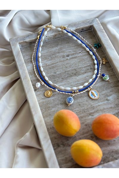 Le'sluette shadow of style Set of 3 Necklaces with Charm Detail