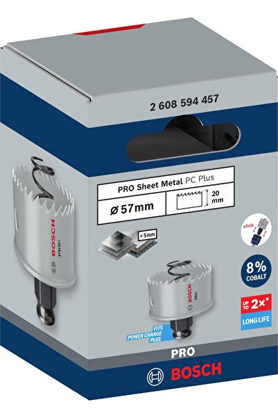 Bosch PRO SM PC-Plus Delik Açma Panç 57mm