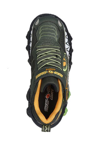 SKECHERS Skech-O-Saurus Lights 2.0 Lighted Boy's Sneakers 400121L 400121L-Olv
