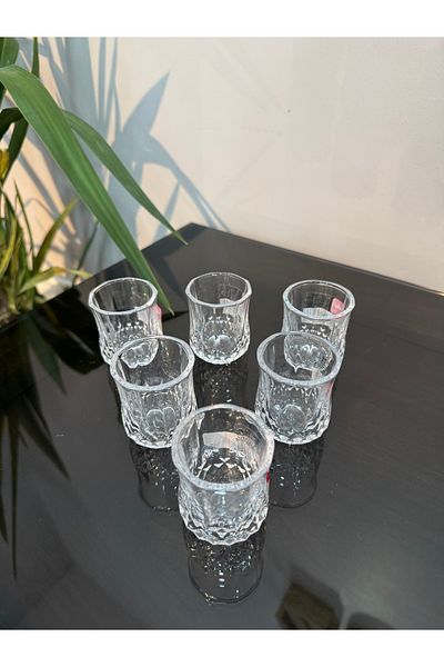 Santara Avangarde 6-Piece Crystal Model Mini Coffee Cup