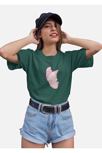 ArtYus Γυναικείο μπλουζάκι με στάμπα με στρογγυλή λαιμόκοψη και κοντό μανίκι