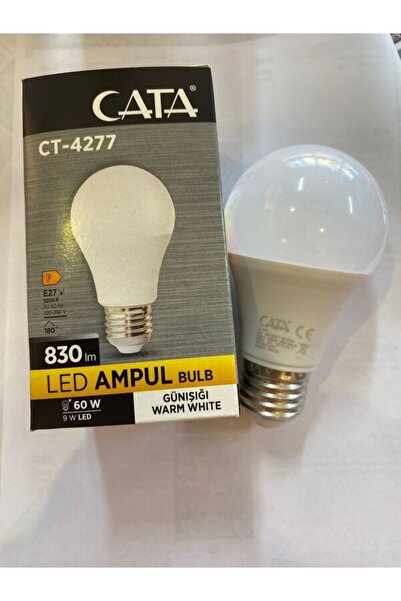 Cata LED AMPUL CT-4277 (Günışığı) 9W