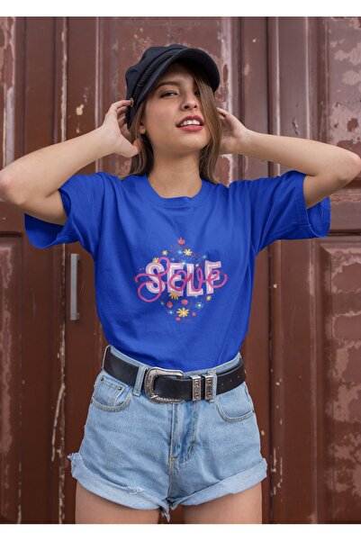 ArtYus Γυναικείο μπλουζάκι με στάμπα με στρογγυλή λαιμόκοψη και κοντό μανίκι