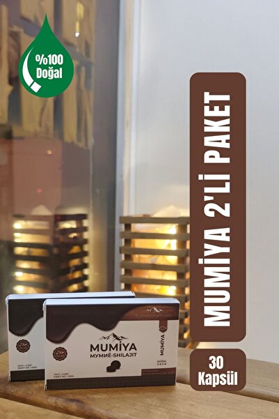 Zümra Rikkatu'ş-şifa 2'li %100 Saf Mumiya 30'lu Tablet Kırgızistan'dan İthal ...