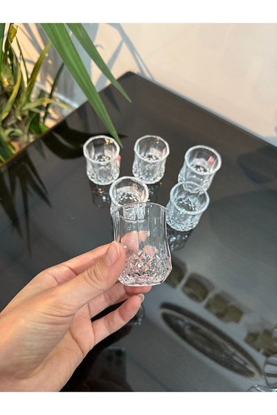 Santara Avangarde 6-Piece Crystal Model Mini Coffee Cup