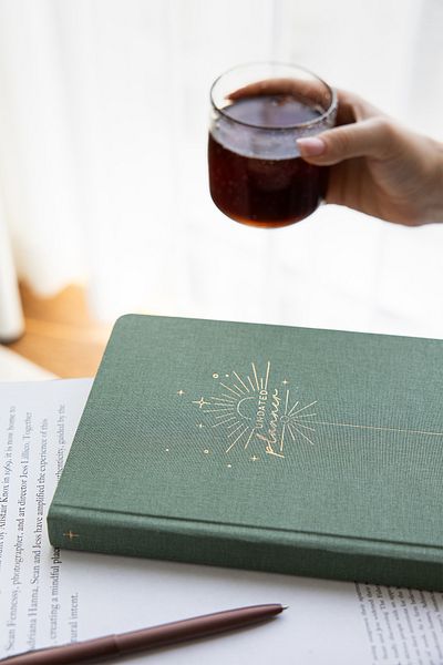 PAPERORA A5 Λινό Unplugged Planner Agenda Green