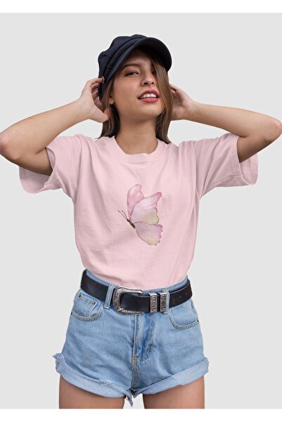 ArtYus Γυναικείο μπλουζάκι με στάμπα με στρογγυλή λαιμόκοψη και κοντό μανίκι