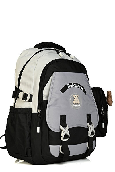 Relaxion 1511 Multi-Eye School and Daily Backpack - Pen Holder Gift