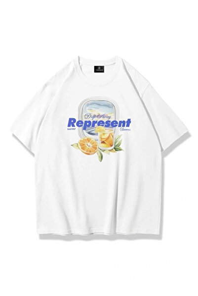 Bravebell Γυναικείο μπλουζάκι Represent Λευκό