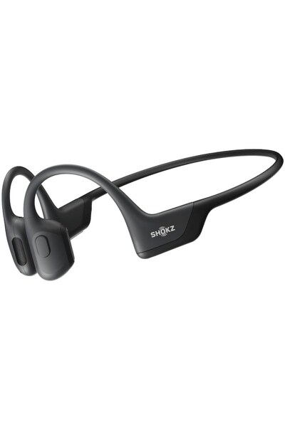 Shokz OpenRun Pro Headphones, Bone Conduction, Sport, Bluetooth, Waterproof, Touch Control, Black