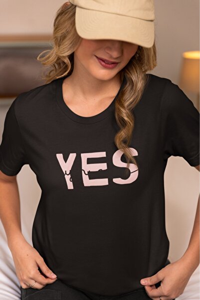 ArtYus تي شيرت للجنسين للرجال/النساء نعم يمكنك طباعة ملونة كبيرة الحجم مصنوعة...