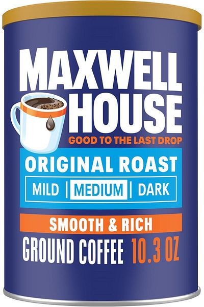 Maxwell House Maxwell House Roast Ground Coffee Can, 200g