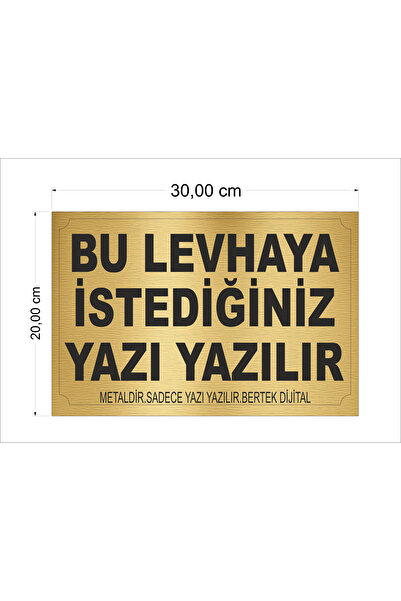 bertekdijital Bertek Dijital Gold Apartman - Site - Han Önü - Kişiye Özel Tabela